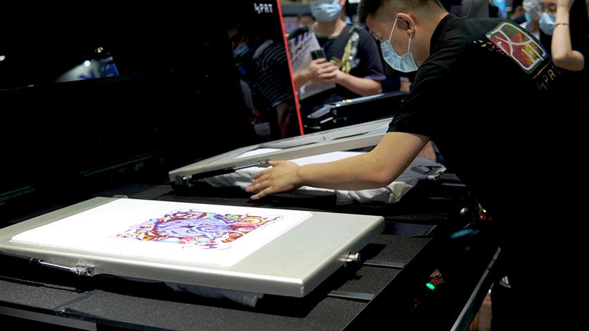 數碼直噴成衣印花