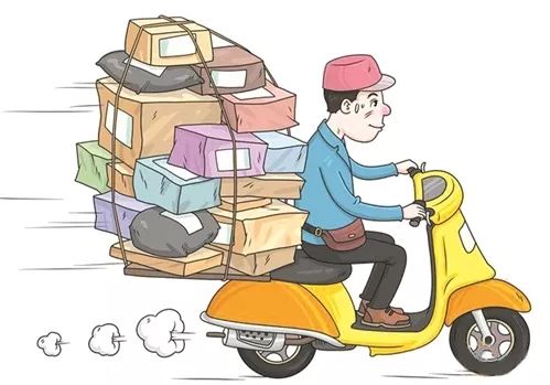 快遞員使用的打印機(jī)